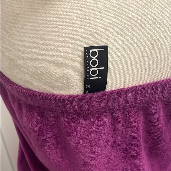 bobi Purple Strapless Romper - Picture 3 of 3